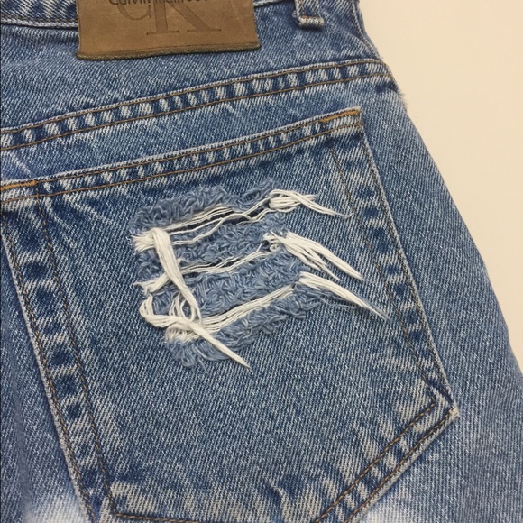 Calvin Klein Jeans Pants - VINTAGE High Waisted Calvin Klein cutoff shorts